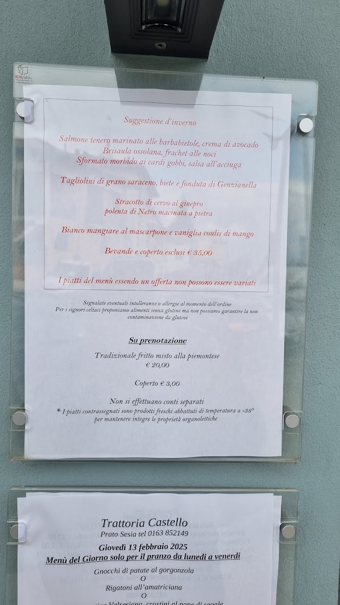 Menu Trattoria Castello-5